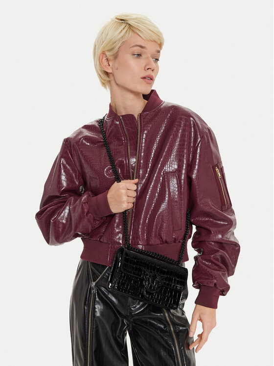 PINKO PINKO Torbica Love One Mini Dc AI 24-25 PLTT 100074 A1SY Crna