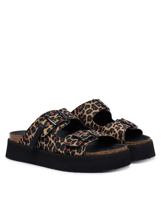 D.Franklin D.Franklin Ciabatte DFSH414003 Marrone