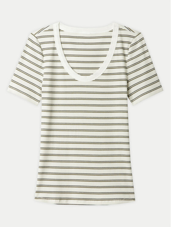 Gap Gap T-krekls 541064-01 Zaļš Regular Fit