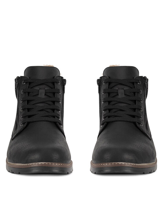 Rieker Rieker Schnürschuhe 10503-00 Schwarz
