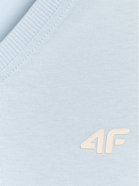 4F 4F T-Shirt MIDSHOP TEXTILE Niebieski jasny Oversize