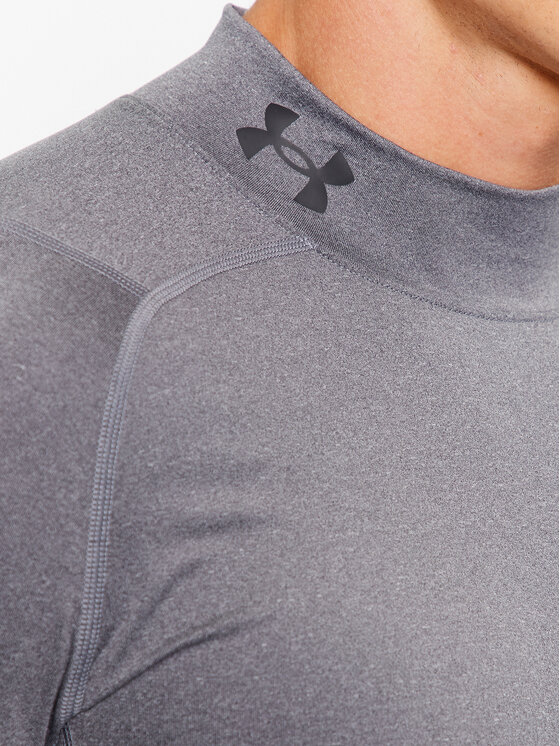 Under Armour Under Armour Тишърт Ua Hg Armour Comp Mock Ls 1369606 Сив Compression Fit