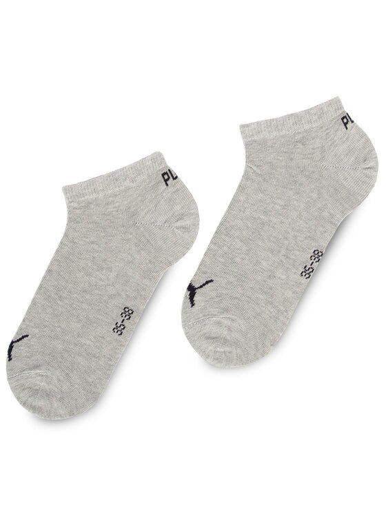Puma Puma Zestaw 3 par niskich skarpet damskich 261080001 Czarny