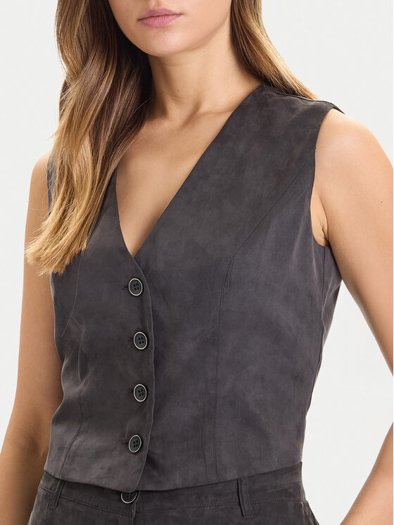 Guess Guess Kamizelka W5YH51 WH5N2 Czarny Regular Fit