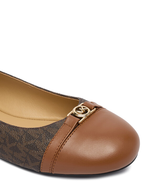 MICHAEL Michael Kors MICHAEL Michael Kors Ballerinas Mandy Flat 40F5MAFP1L Braun