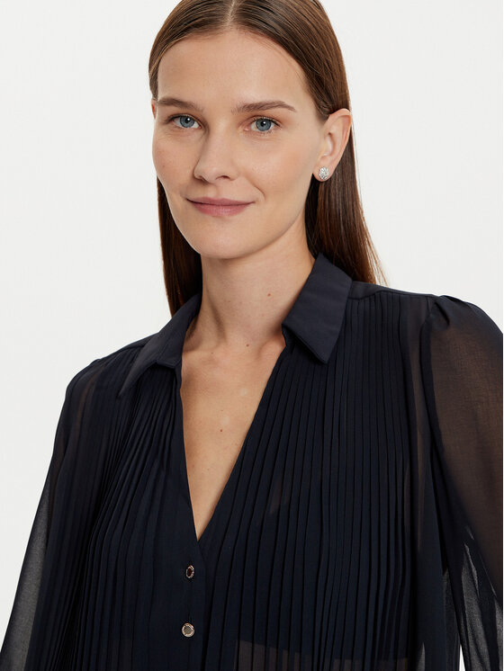 Morgan Morgan Marškiniai 242-CPLIA Tamsiai mėlyna Regular Fit
