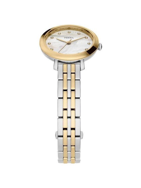 Fossil Fossil Zegarek ES5500 Srebrny