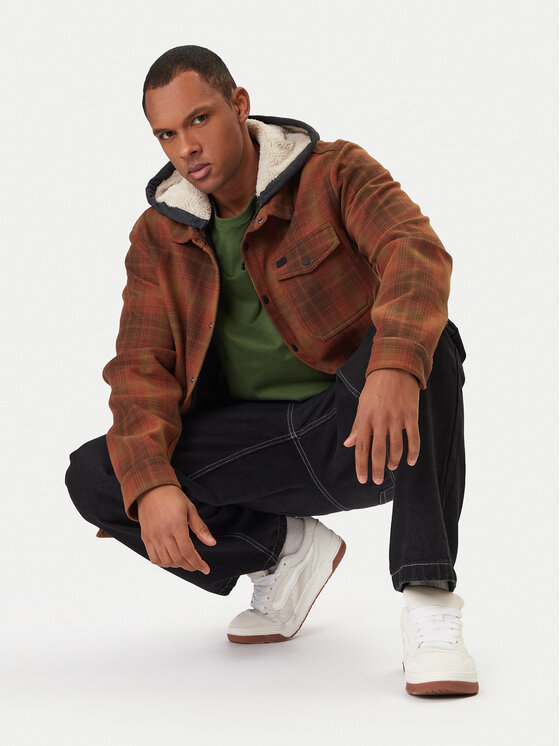 Billabong Billabong Pārejas jaka Furnace Bonded EBYWT03005 Brūns Regular Fit