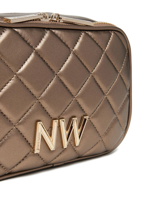 Nine West Nine West Handtasche CEO-Greenwich-Glam-LX7669 Goldfarben