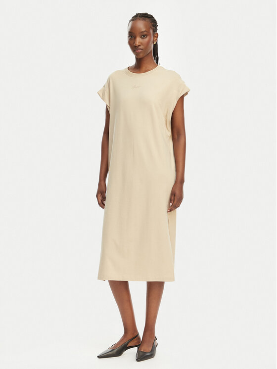 BOSS Rochie de zi C Edress 5 50540442 Bej Relaxed Fit