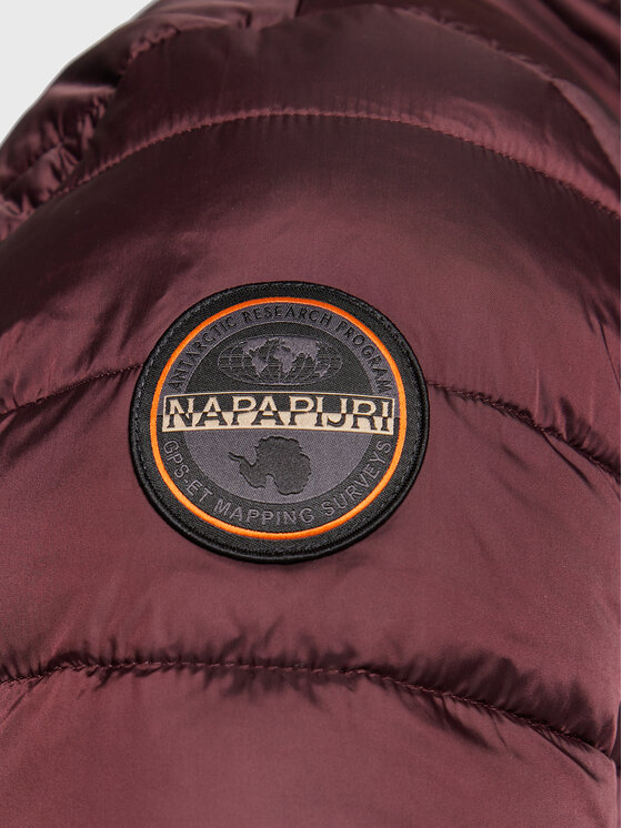 Napapijri Napapijri Prehodna jakna Aerons NP0A4GJN Bordo rdeča Regular Fit