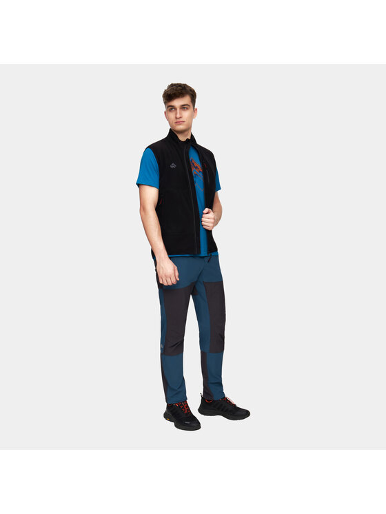 Alpinus Alpinus Kamizelka Voio Czarny Regular Fit
