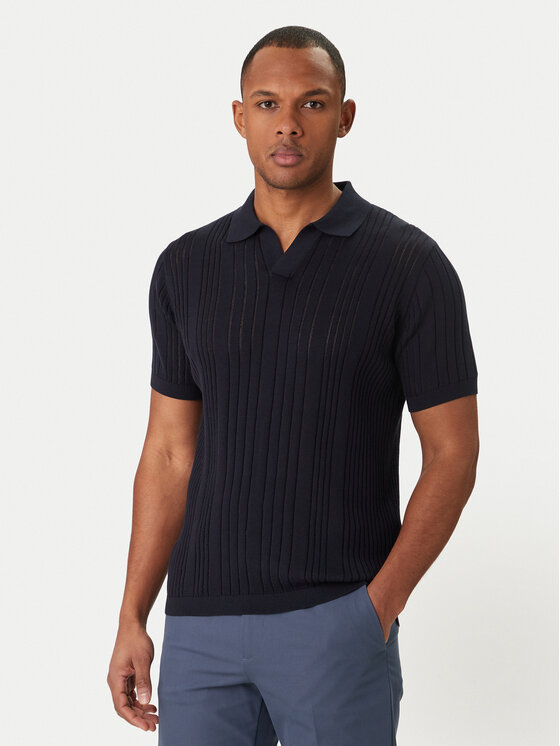 KARL LAGERFELD Tricou polo 655016 562304 Bleumarin Regular Fit