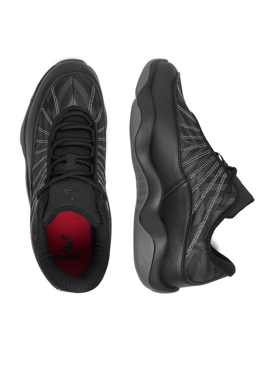 SHAQ SHAQ Sneakersy EO-NET LOW AQ95089B-BV Čierna