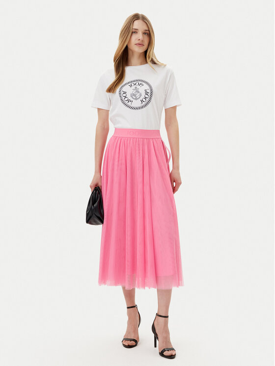 JOOP! JOOP! tylová sukně 58 252S58Fridi 30046657 Růžová Regular Fit