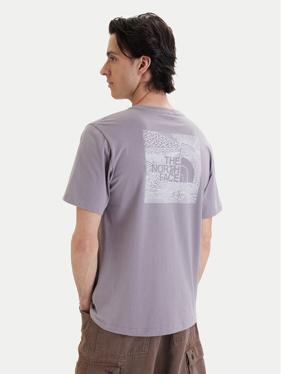 The North Face Tricou NSE Box NF0A8GV2 Violet Regular Fit