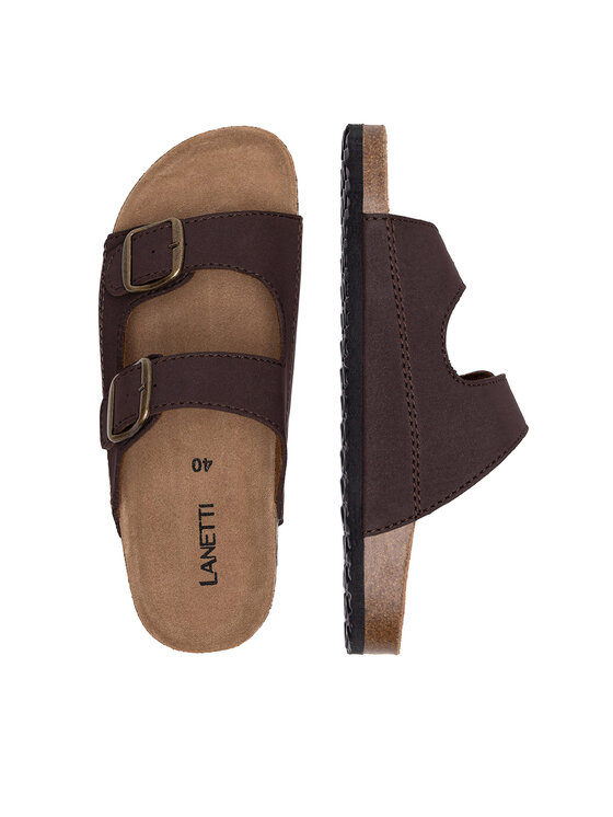 Lanetti Lanetti Šlepetės 7410990001 Ruda