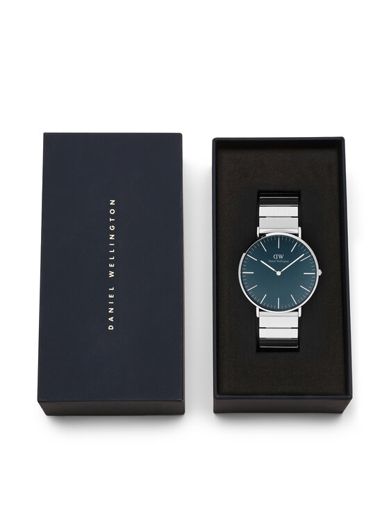 Daniel Wellington Daniel Wellington Zegarek DW00100776 Srebrny
