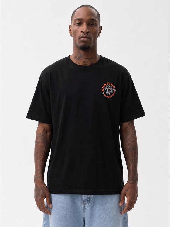 MyStars MyStars T-Shirt 132425 Czarny Regular Fit