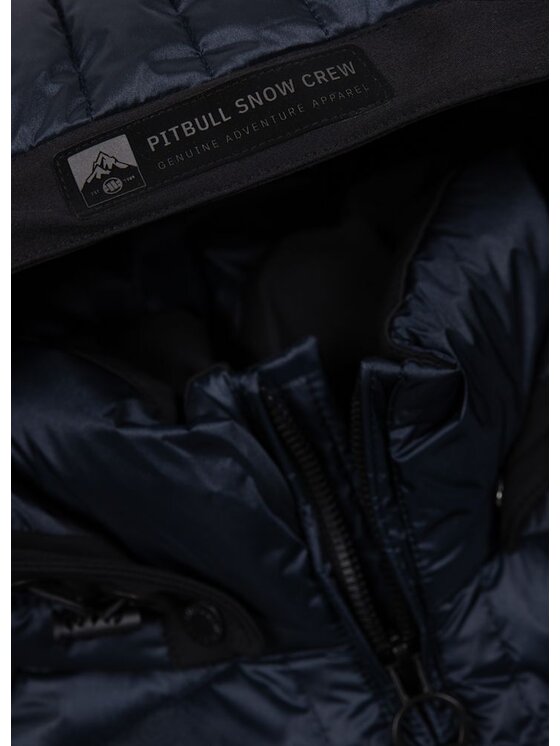 PITBULL PITBULL Kurtka zimowa AUTOMATIC Granatowy Regular Fit