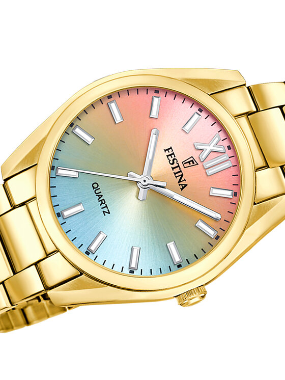 Festina Festina Hodinky F20640-7 Zlatá