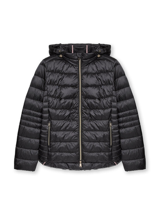 Fiorella Rubino Fiorella Rubino Kurtka puchowa F028T001459N033 Czarny A-Line Fit
