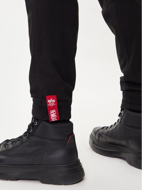 Alpha Industries Alpha Industries Джогъри Airman 188201 Черен Tapered Fit