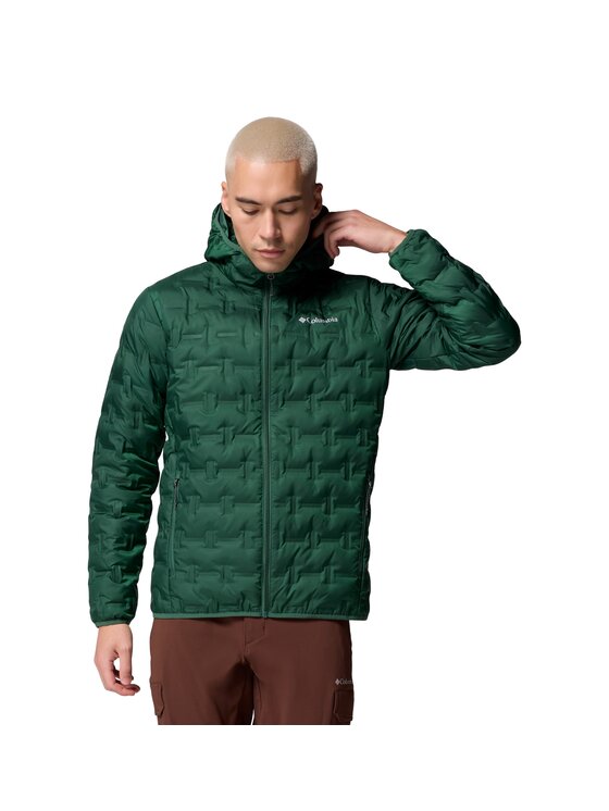 Columbia Columbia Kurtka puchowa 208622 Zielony Regular Fit