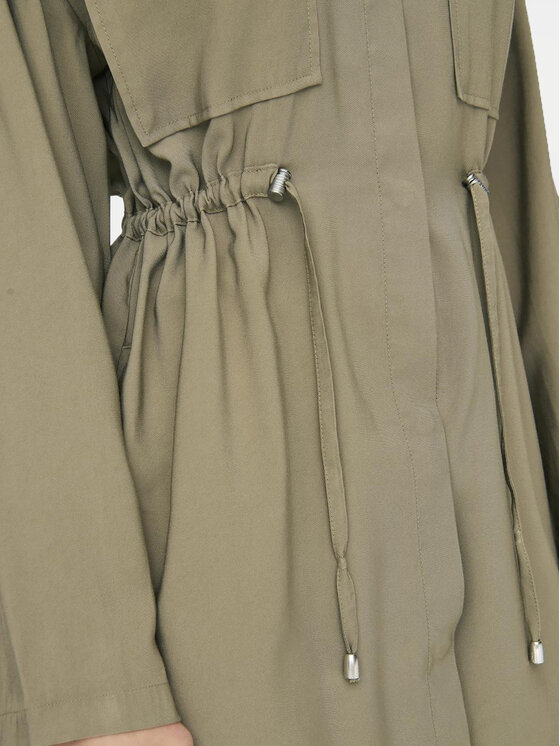 ONLY ONLY Marškinių švarkas Nadine 15308614 Chaki Regular Fit