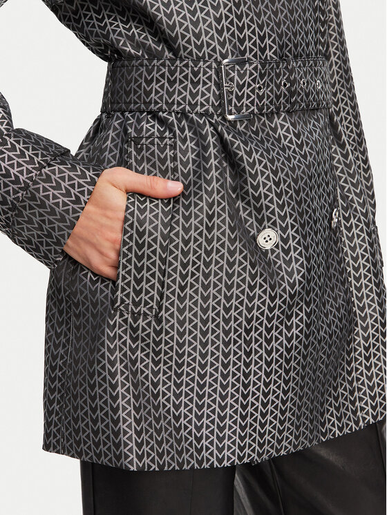 MICHAEL Michael Kors MICHAEL Michael Kors Trench MT520IPHN8 Argintiu Regular Fit