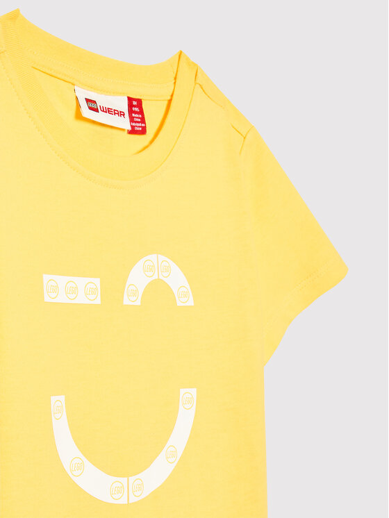 LEGO Wear LEGO Wear T-Shirt Lwticho 11010433 Żółty Regular Fit
