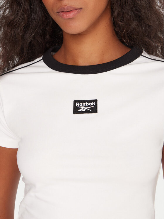 Reebok Reebok Póló Laura RK25168CCW Fehér Regular Fit