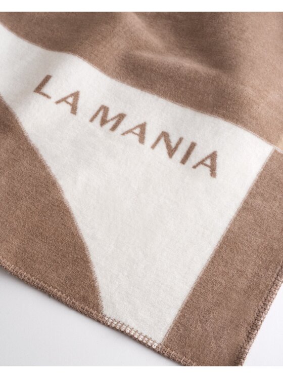 La Mania La Mania Koc Pellure Beżowy