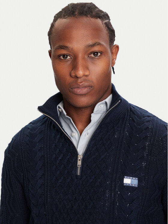 Tommy Jeans Tommy Jeans Pullover DM0DM22103 Dunkelblau Regular Fit