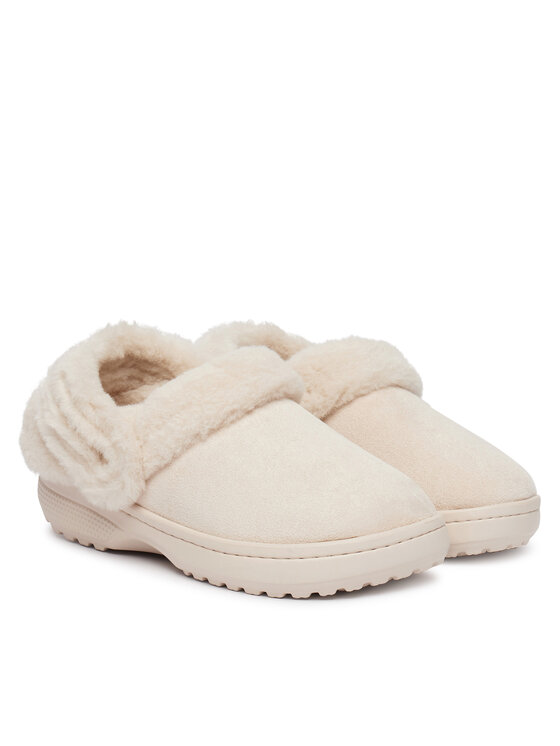 Crocs Crocs Ciabatte Classic Unfurgettable Suede Clog 212106 Crema