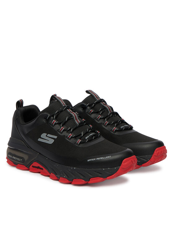 Skechers Skechers Trekingová obuv MAX PROTECT PROMOTE 237669/BKRD Černá