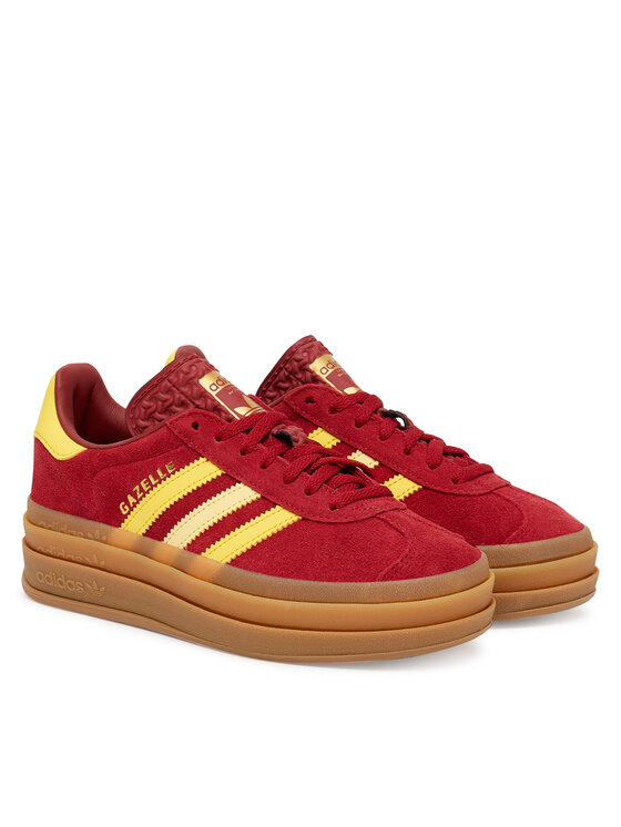 adidas adidas Sneakersy Gazelle Bold JR5953 Bordowy