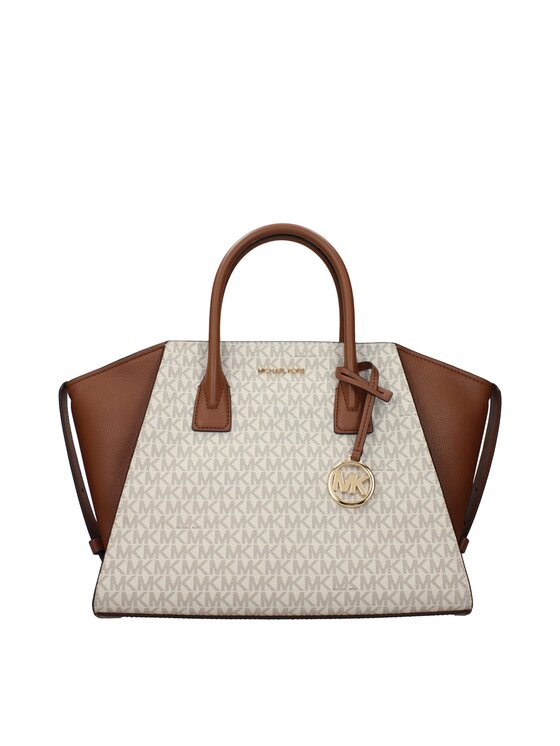 Michael Kors Michael Kors Torebka Beige Fabric Hand Beżowy