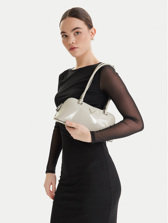 Guess Guess Дамска чанта Arnela Mini HWNY94 96080 Сив