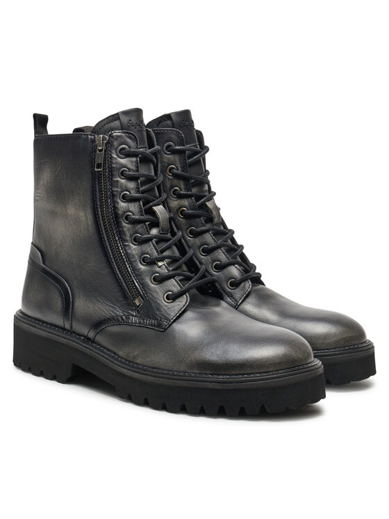 Pepe Jeans Pepe Jeans Turistická obuv Durham Rub PMS50253 Černá