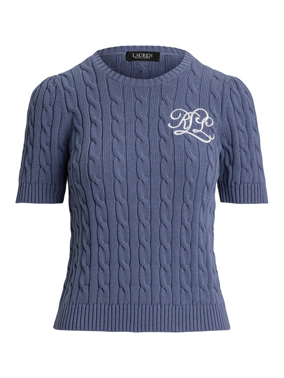 LAUREN RALPH LAUREN LAUREN RALPH LAUREN Sweter 200976989001 Niebieski Slim Fit