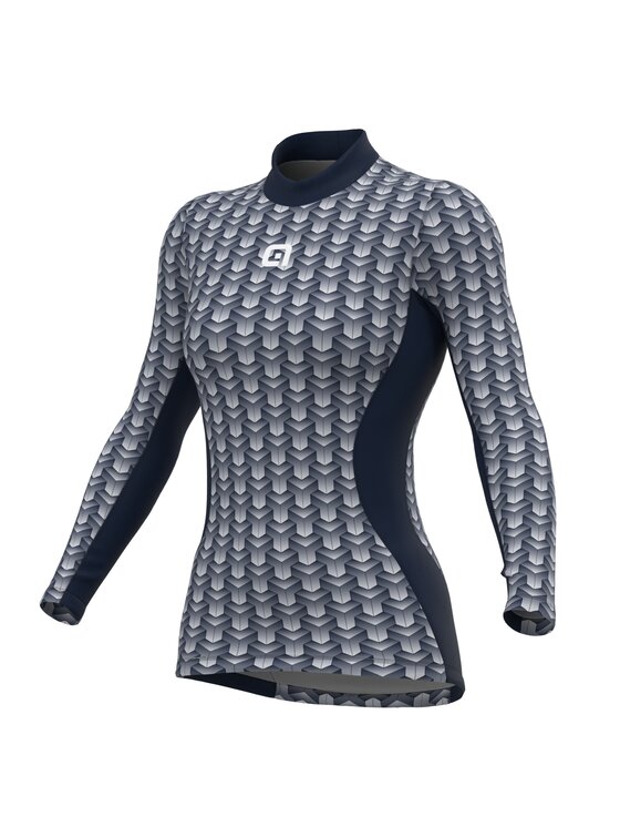 Koszulka techniczna Alé Cycling, Rozmiar L/XL, Granatowa, Cubes