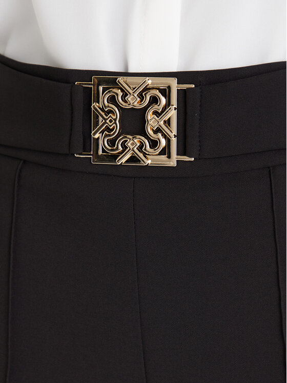 Rinascimento Rinascimento Stoffhose CFC0126211003 Schwarz Regular Fit