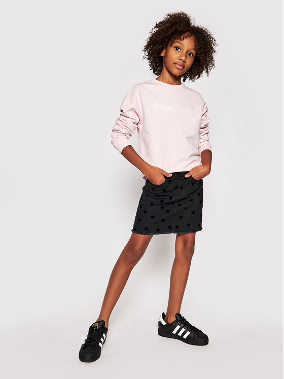 Pepe Jeans Pepe Jeans Bluza Rose PG581083 Różowy Regular Fit