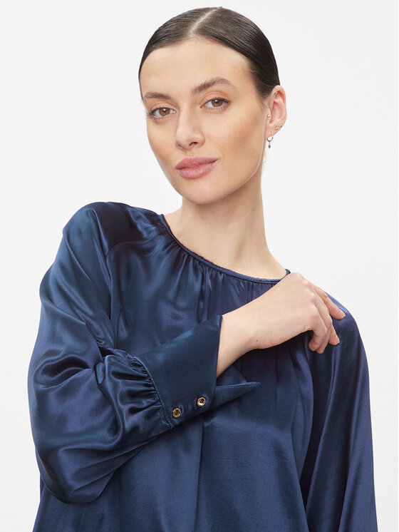 Rinascimento Rinascimento Блуза CFC0116710003 Тъмносин Regular Fit