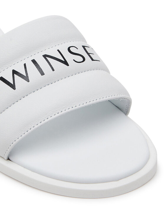 TWINSET TWINSET Šľapky 251GCJ040 Biela