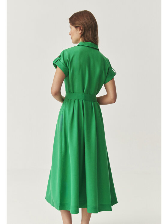 TATUUM TATUUM Sukienka codzienna NICOLETTA 1 Zielony Flare Fit