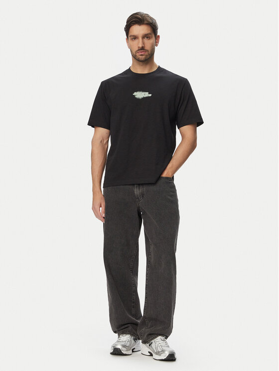 Jack & Jones Jack & Jones T-Shirt Fusion 12294963 Czarny Relaxed Fit