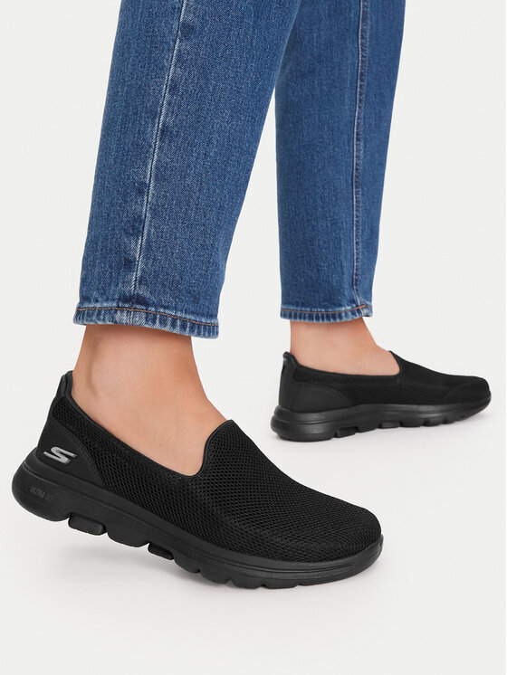Skechers Skechers Półbuty Go Walk 5 15901/BBK Czarny