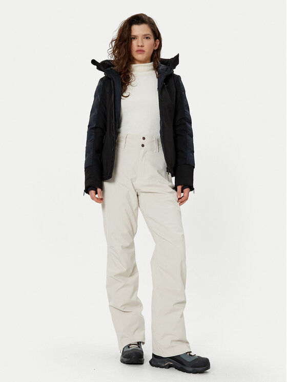 Protest Protest Pantaloni da sci Cinnamones 4612400 Écru Regular Fit